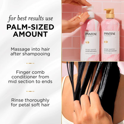 Pantene Rose Water Conditioner for Hydration