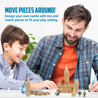 Indoor Sandcastle Play Kit with 20 Pieces