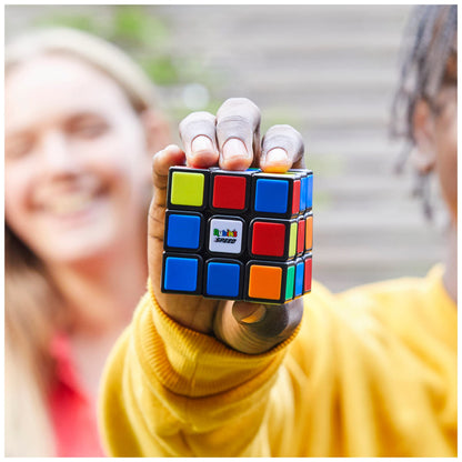 Rubik’s Cube, 3x3 Magnetic Speed Cube, Super Fast Problem-Solving Challenging Retro Fidget Toy Travel Brain Teaser, Easter Basket Stuffers, for Adults & Kids Ages 8+