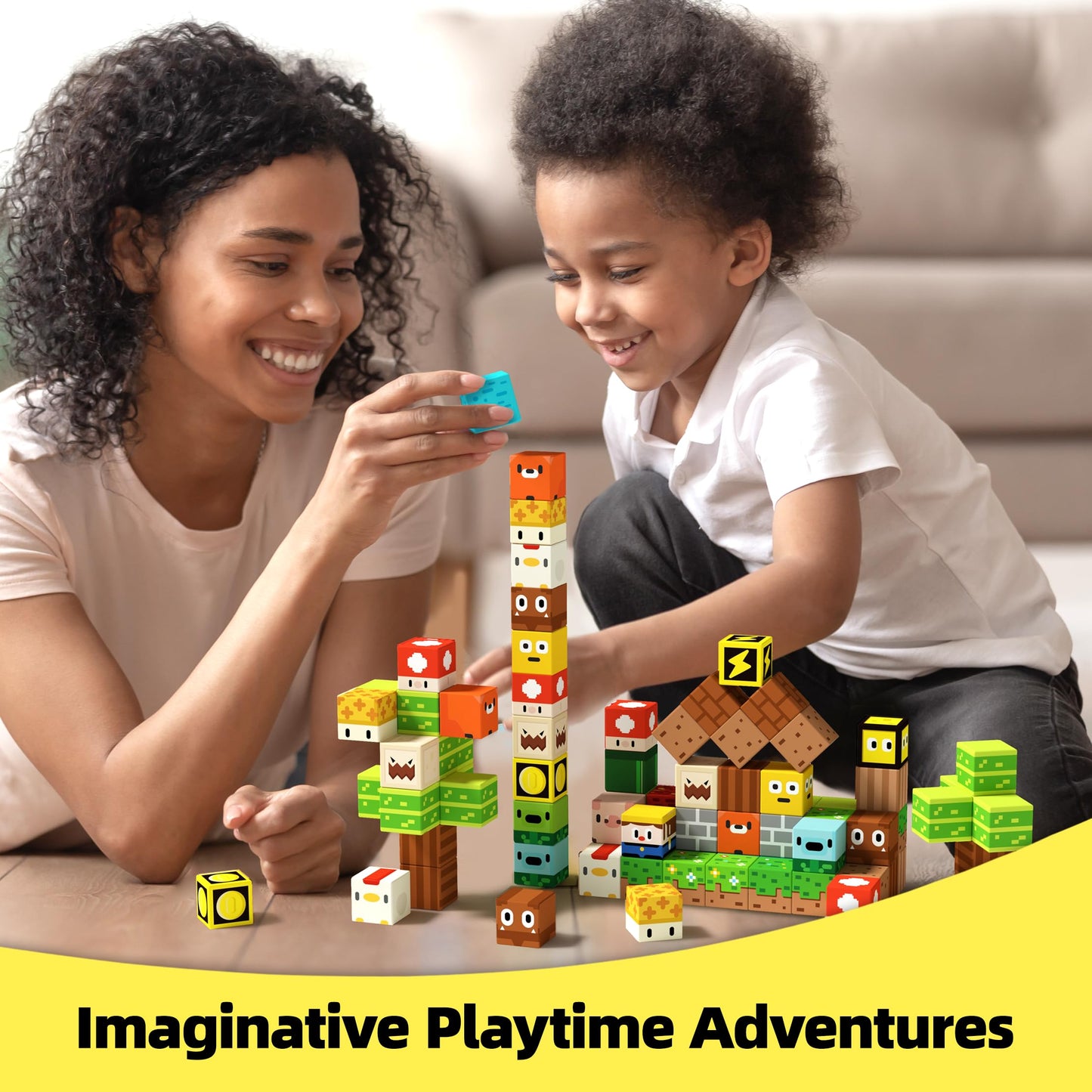 100 PCS Magnetic Building Blocks Kids Toys