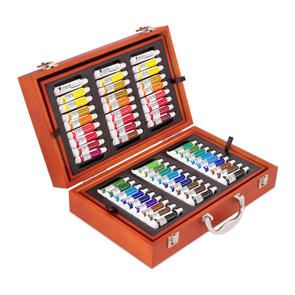 Craftabelle 117pc Kids Painting Set in Wooden Case