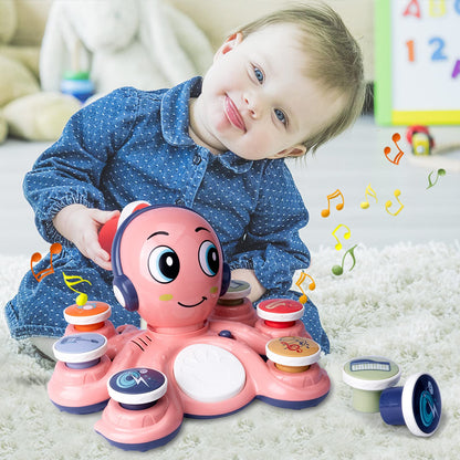 Musical Octopus Toy for Toddlers by CYURMJUN
