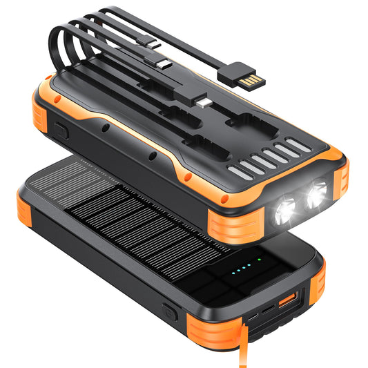 40000mAh Solar Power Bank with Fast Charging