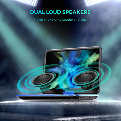 SUNPIN 17.9" Portable DVD Player with 15.6 inch Large HD Swivel Screen, Long Lasting Rechargeable Battery, Support USB/SD Card/AV in&Out and Multiple Disc Formats, Louder Stereo Speaker, Blue