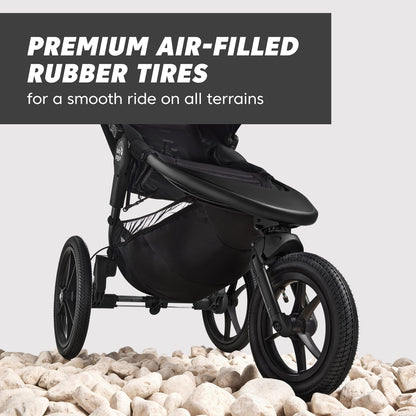 Baby Jogger® Summit™ X3 Jogging Stroller, Midnight Black