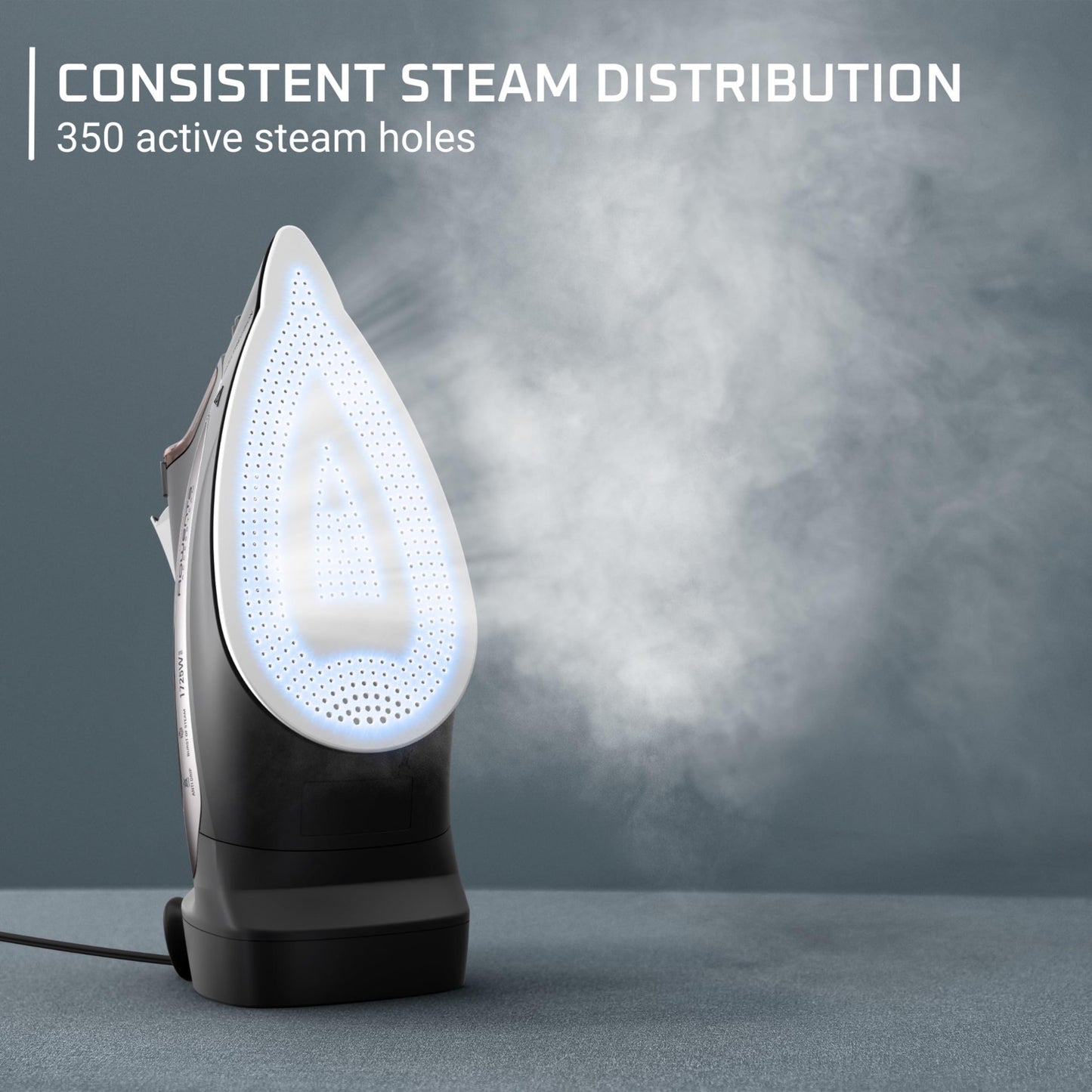 Rowenta Clothes Iron Steamer with Retractable Cord
