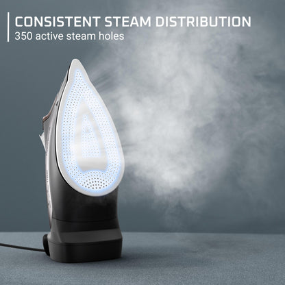 Rowenta Clothes Iron Steamer with Retractable Cord