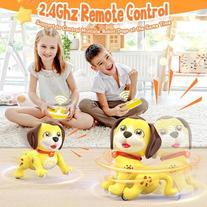 RC Interactive Robot Dog Toy with Music and Dance
