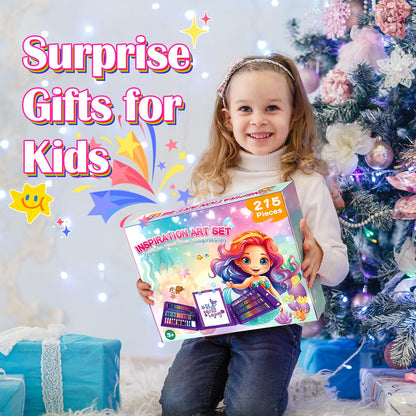 Art Supplies Kit for Kids Ages 4-12
