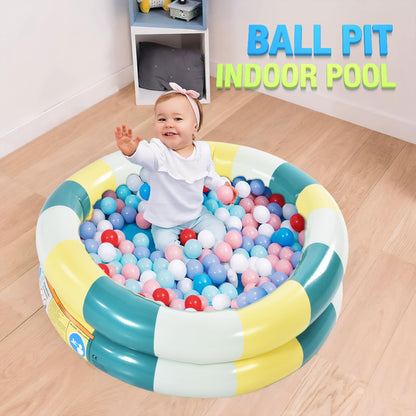 32" Inflatable Kids Pool for Indoor or Outdoor