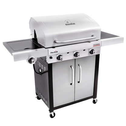 Char-Broil 3-Burner Propane Gas Grill with Side Burner