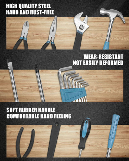 144-Piece Home Tool Kit by Zeite