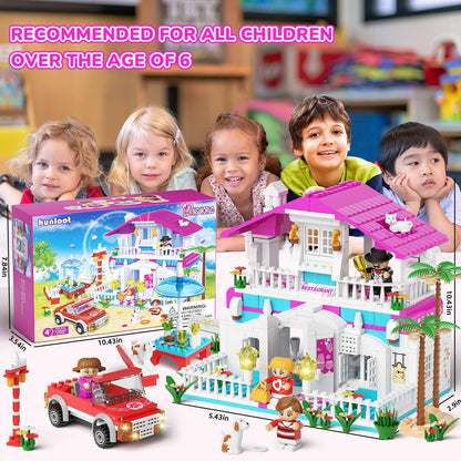 552-Piece STEM Building Block Set for Girls