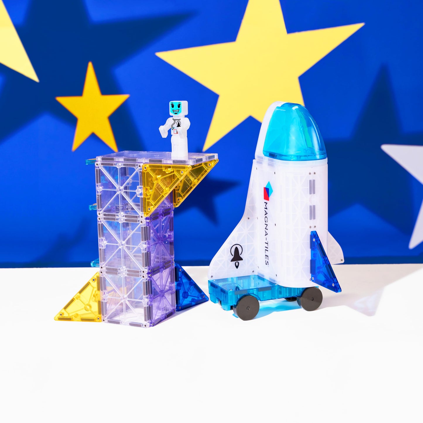 MAGNA-TILES 32-Piece Magnetic Building Set
