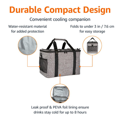 50 Can Insulated Cooler Bag by Amazon Basics