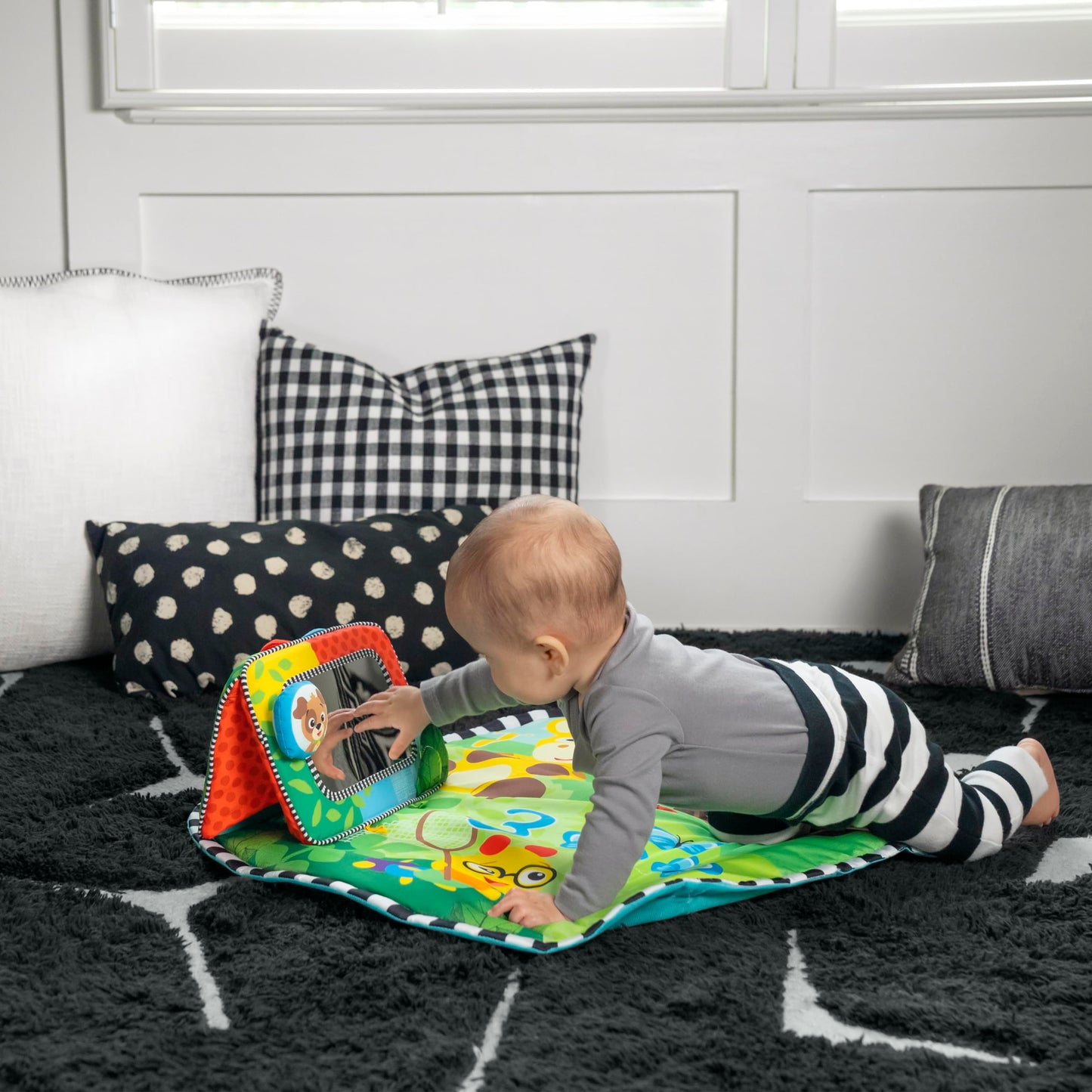 Baby Einstein Tummy Time Mat with Mirror