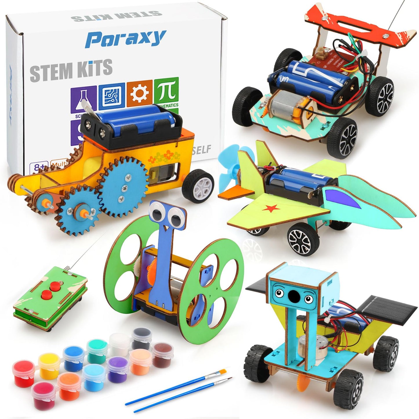 5 in 1 STEM Model Car Kits for Kids