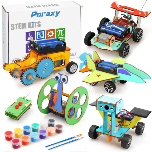 5 in 1 STEM Model Car Kits for Kids