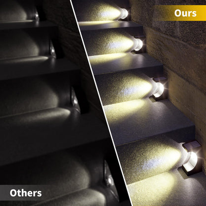 10 Pack Solar LED Stair Lights