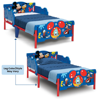 Delta Children Mickey Mouse 3D Toddler Bed, Blue