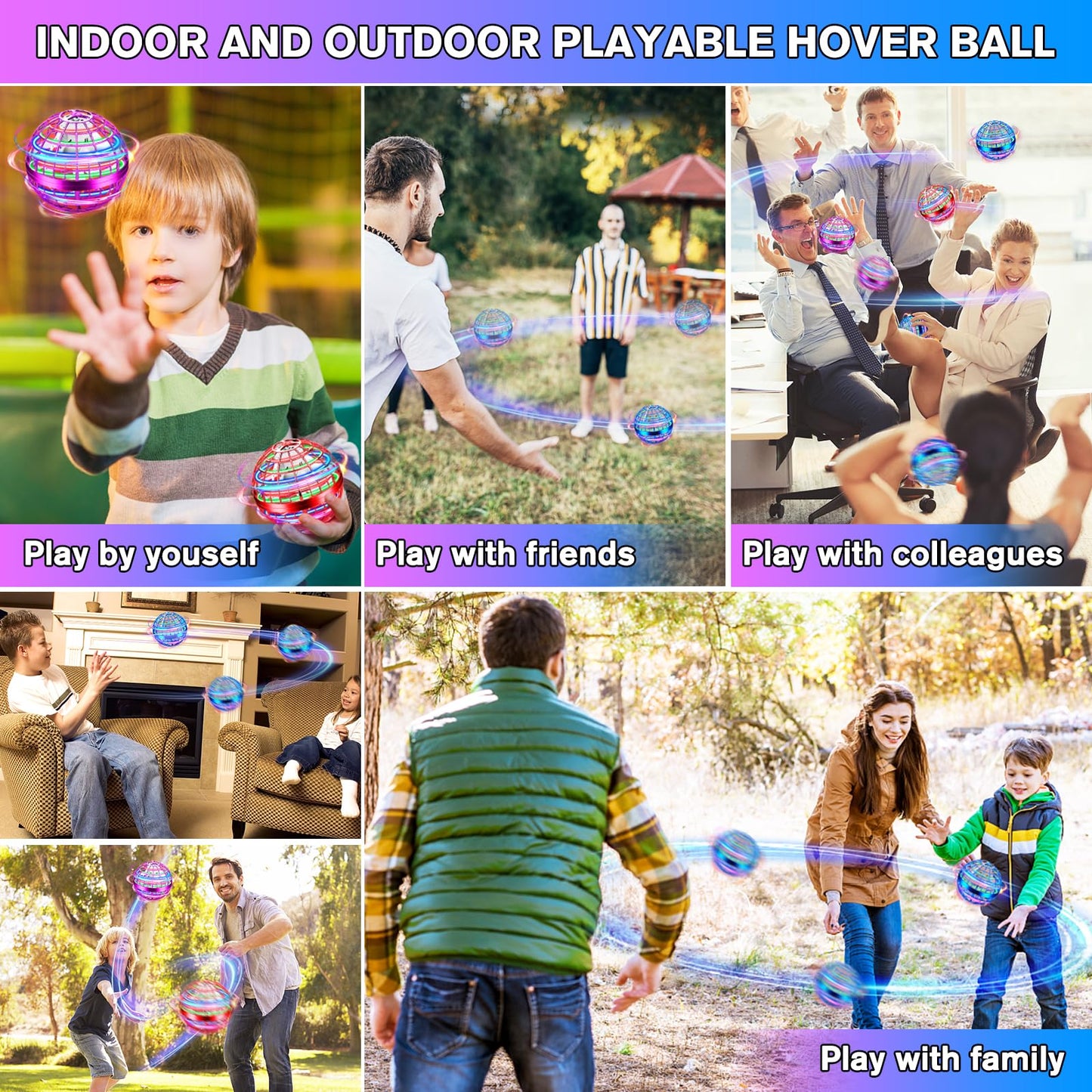 UPDATE: DEAD!  Vantexi 2024 Flying Orb Ball Toy,Flying Ball Drone Hand Controlled,Flying Orb Ball Toys with LED Light,Cosmic Globe Boomerang Ball for Christmas Birthday Gifts(Blue)