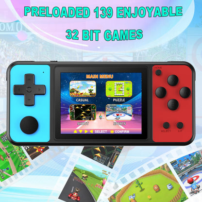 32 Bit Handheld Kids Gaming Console