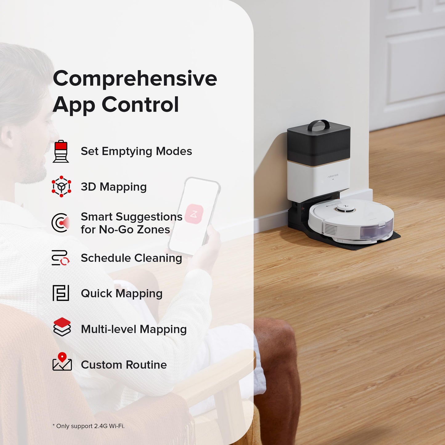 roborock Q8 Max+ Robot Vacuum & Mop