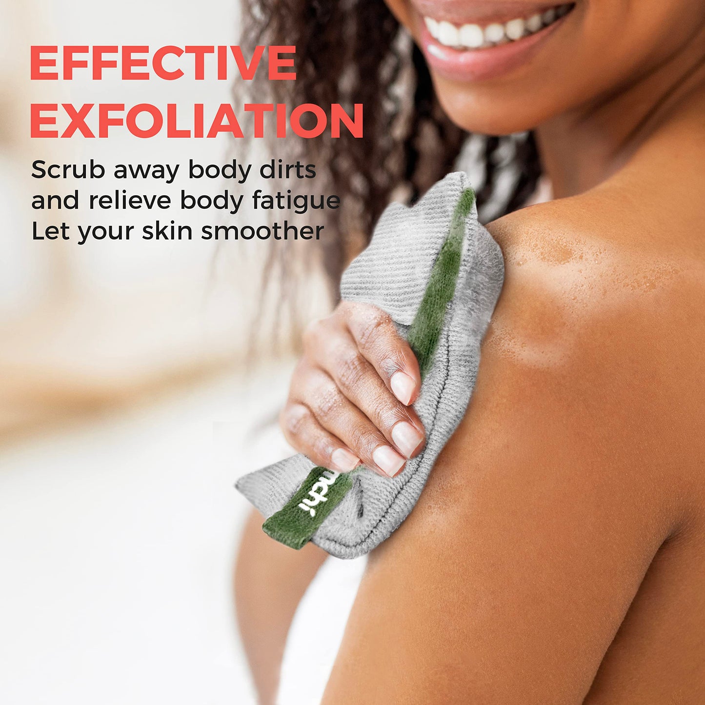 2 Pack Soap Exfoliating Bags for Body Scrubs