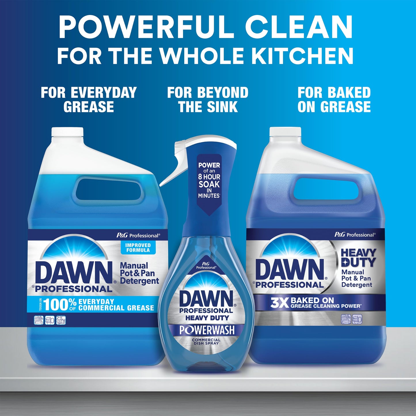 P&G Professional Heavy Duty Dish Spray, 16 oz