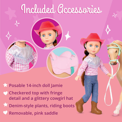 Glitter Girls Equestrian Doll with Jumper Horse