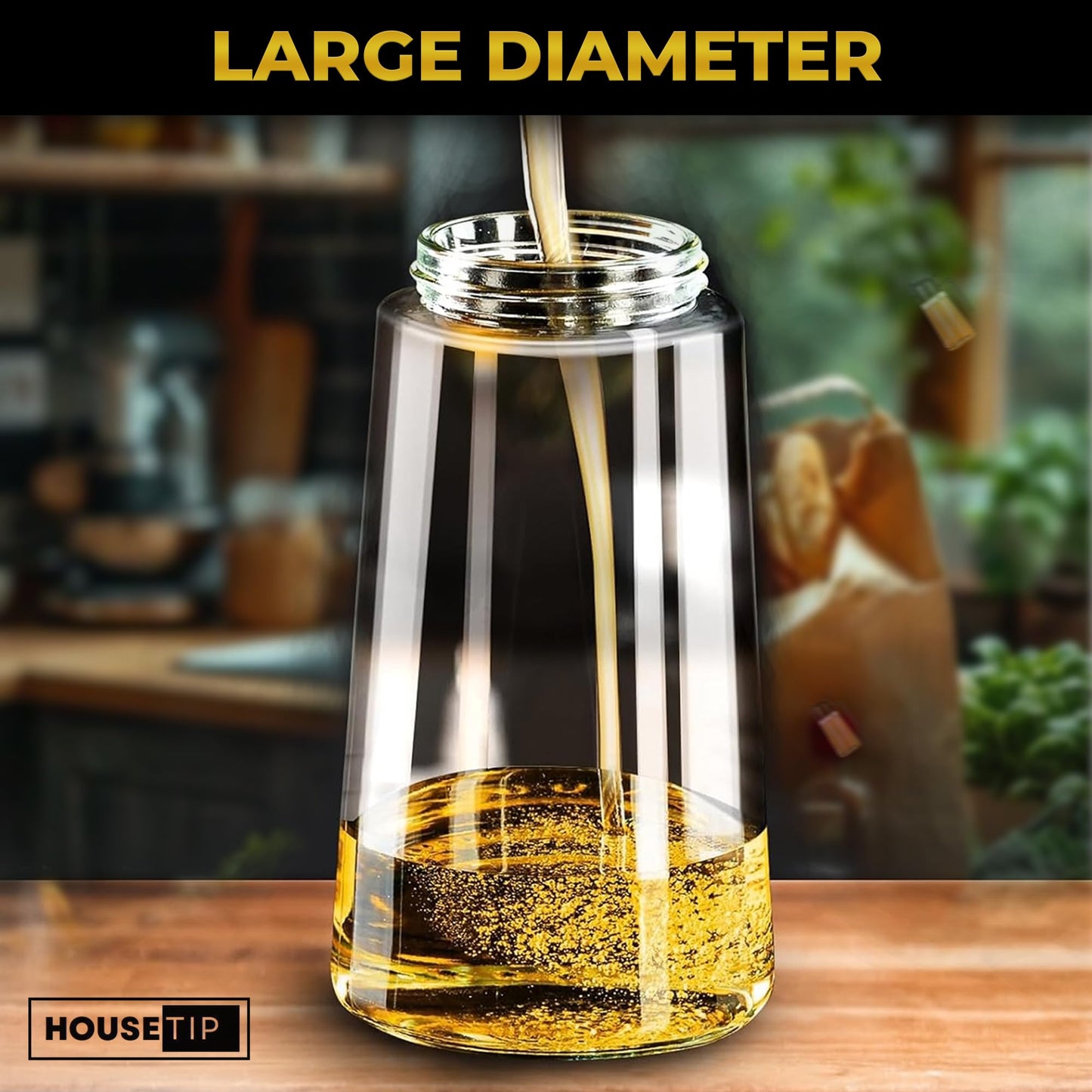Oil Dispenser Spray Bottle for Cooking 16.9 Oz