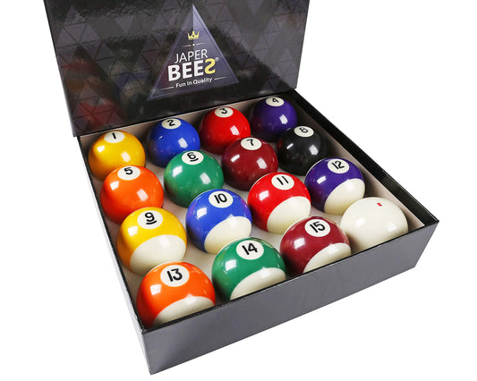 16 Ball Pool Ball Set by JAPER BEES