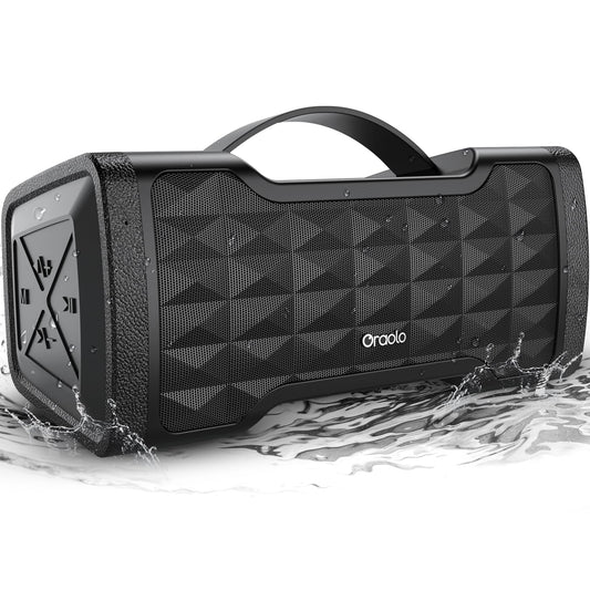 Oraolo 40W Waterproof Bluetooth Speaker for Parties