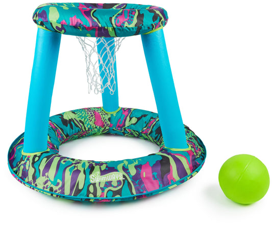 SwimWays Inflatable Basketball Pool Game Set