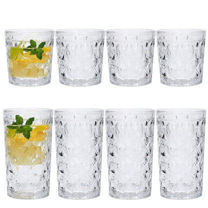 Highball Glass Set, 8 Pack for All Drinks