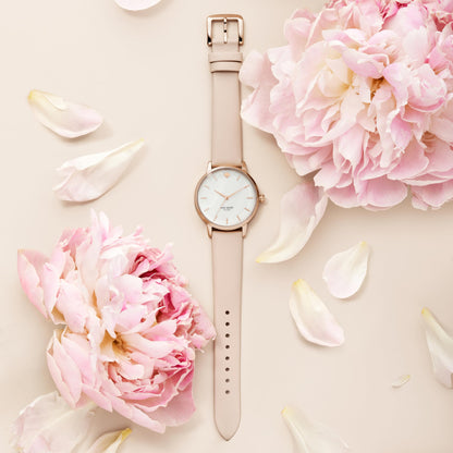 Kate Spade Rose Gold Leather Quartz Watch