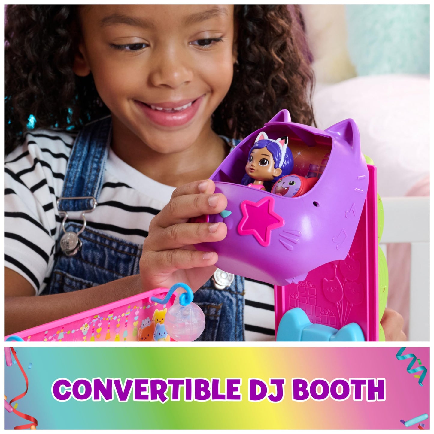 Gabby's Dollhouse Celebration Party Bus Playset