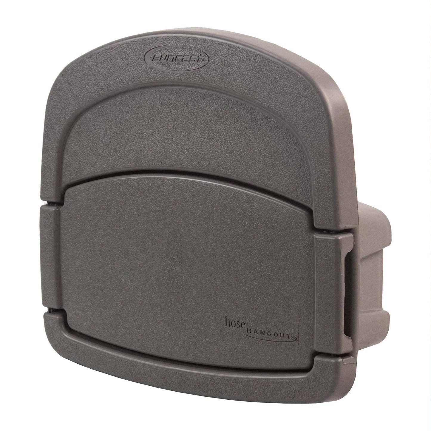 Suncast DHH150ST Deluxe Hangout Hose Hanger,Stoney Gray ,1 Count (Pack of 1)