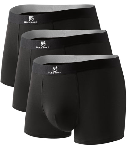 Mens Modal Underwear Trunks Pack by GLESTORE
