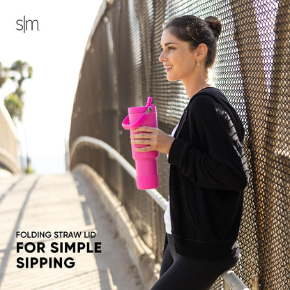 Simple Modern 40oz Insulated Tumbler with Straw