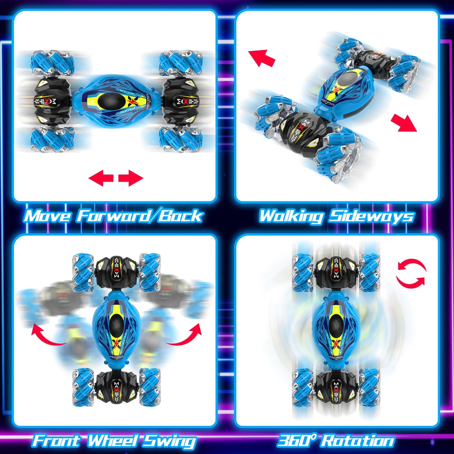 Gesture Sensing RC Stunt Car for Kids