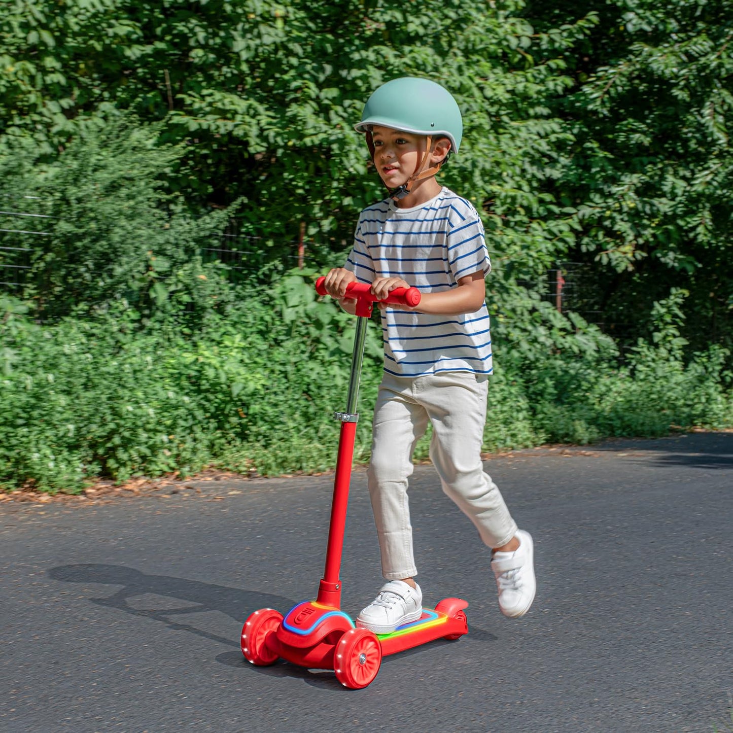 Jetson Light Up Three-Wheel Kick Scooter for Kids