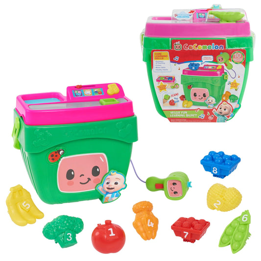 CoComelon Veggie Fun Learning Basket for Kids