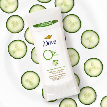 Dove Aluminum Free Deodorant Stick, Cucumber Tea