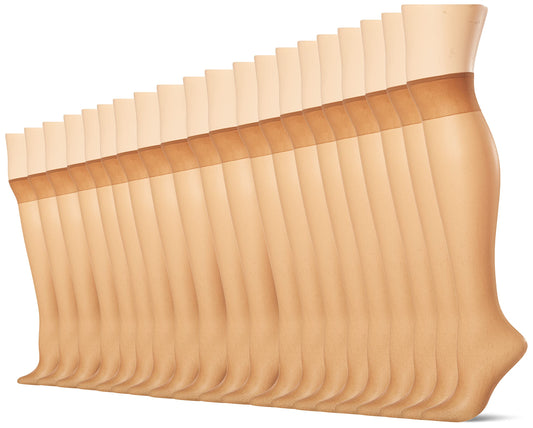 L'eggs Women's Knee-Highs, Sheer Toe, Suntan