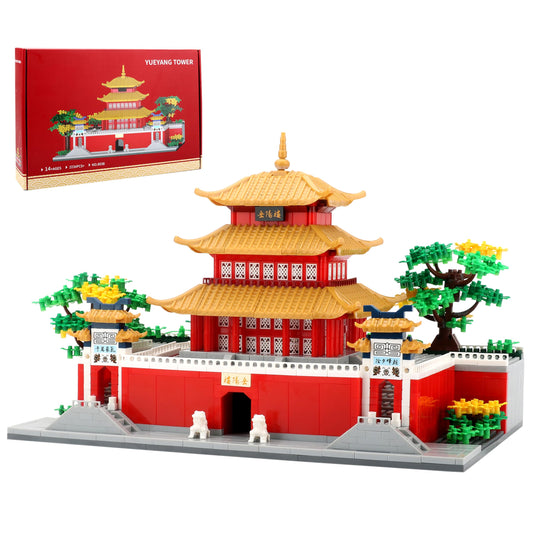 2236 Pcs Micro Building Blocks Asian Architecture Building Set
