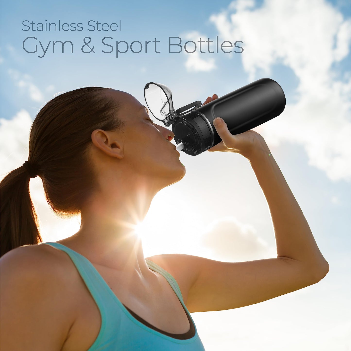 SipX™ 18oz Insulated Stainless Steel Water Bottle