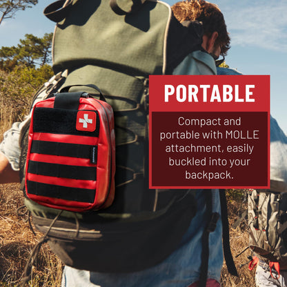 Surviveware 200-Piece Waterproof First Aid Kit