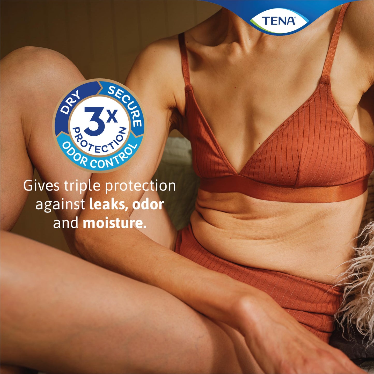 TENA Maximum Absorbency Incontinence Pads 56 Count