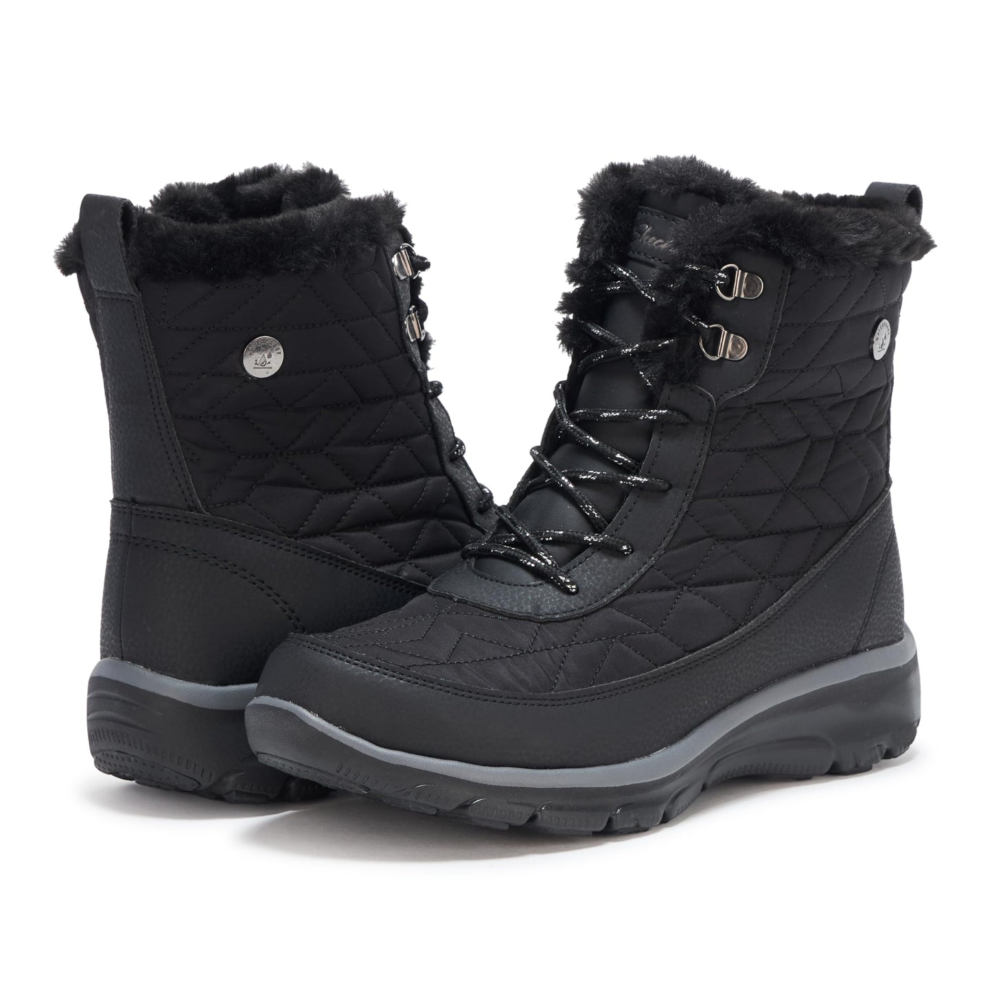 Skechers Women's Black Ankle Boot - Frostline Style
